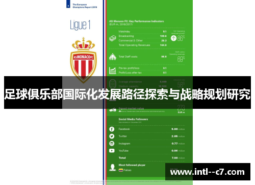 足球俱乐部国际化发展路径探索与战略规划研究