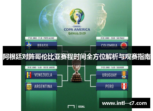 阿根廷对阵哥伦比亚赛程时间全方位解析与观赛指南 阿根廷对阵哥伦比亚赛程时间全方位解析与观赛指南