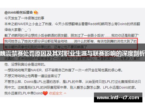 魏震禁赛处罚原因及其对职业生涯与联赛影响的深度剖析