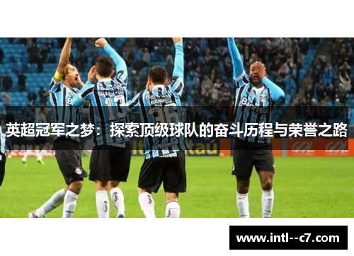 英超冠军之梦：探索顶级球队的奋斗历程与荣誉之路