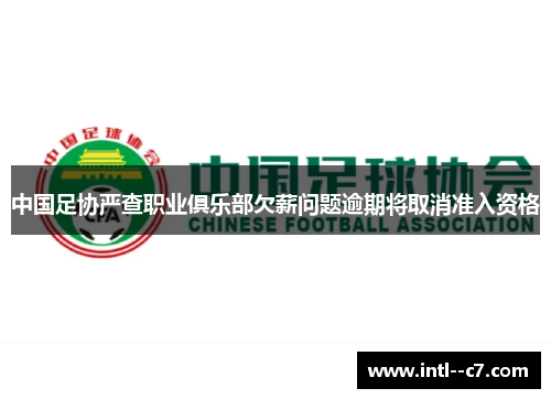 中国足协严查职业俱乐部欠薪问题逾期将取消准入资格